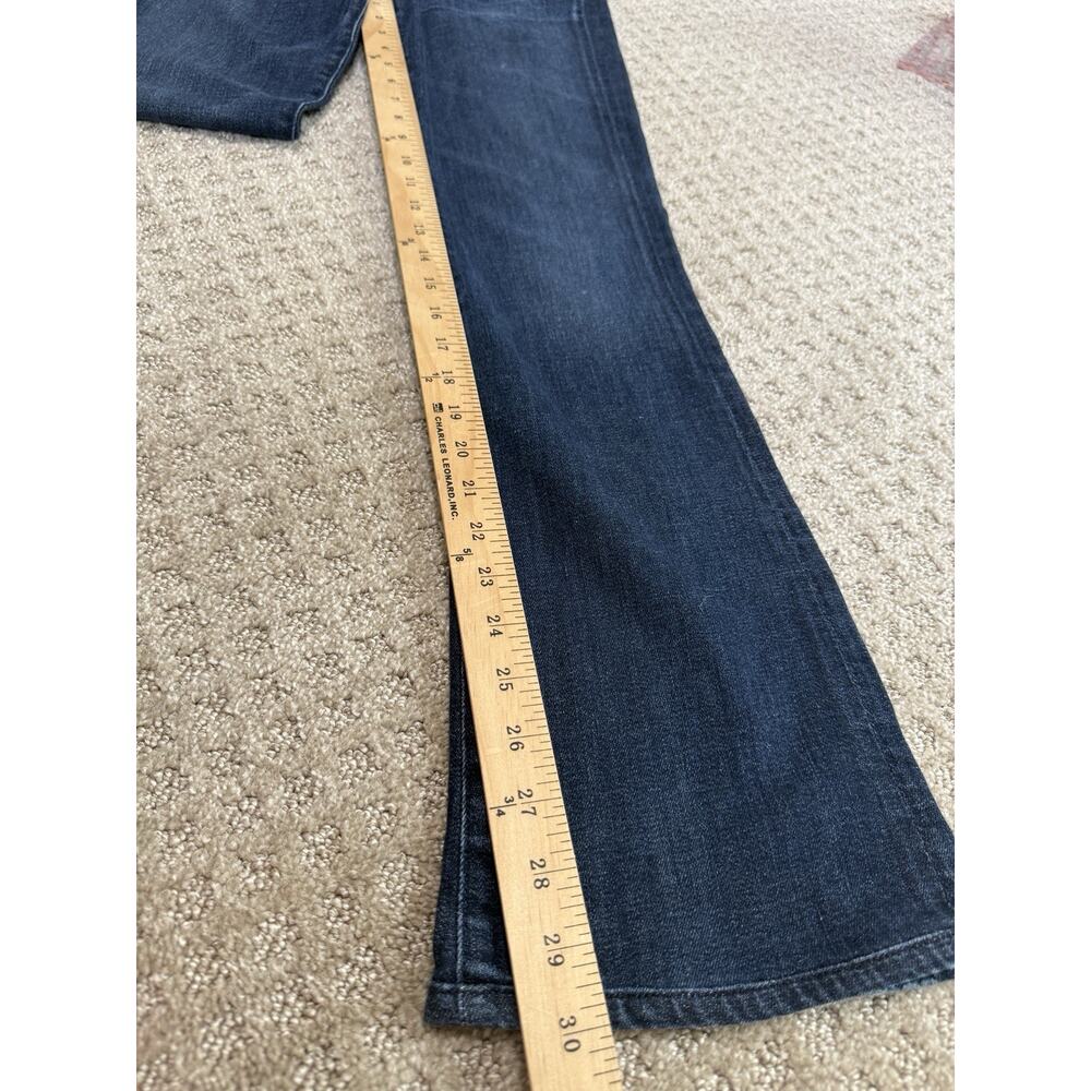 Citizen Of Humanity Amber Medium Rise Bootcut Women's Dark Blue Jeans 27x30 - Picture 4 of 14